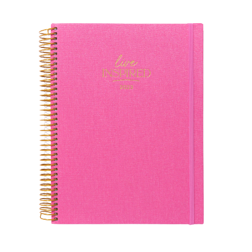 Pink Hourly Planner